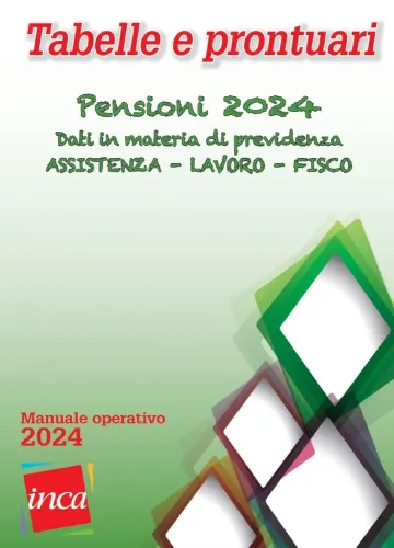 Tabelle e prontuari. Pensioni 2024