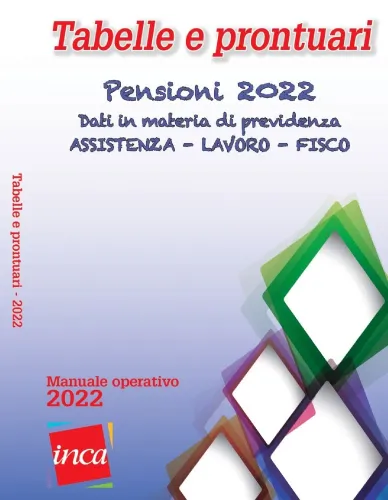 Tabelle e prontuari. Pensioni 2022