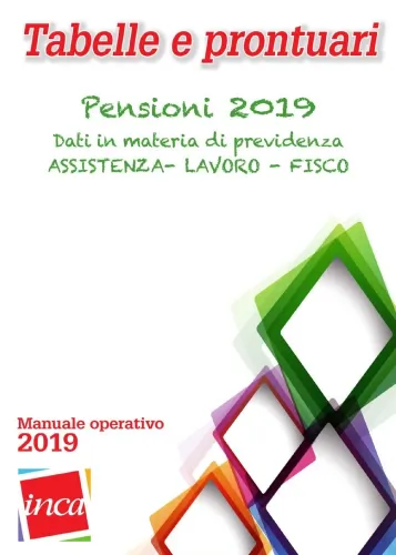 Tabelle e prontuari. Pensioni 2019